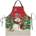 Art Apron with Pocket for Women Men by DZGlobal
