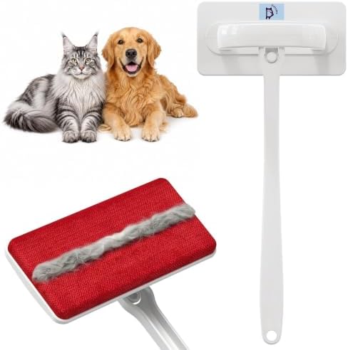 DELOMO Reusable Pet Hair Remover Brush by DELOMO
