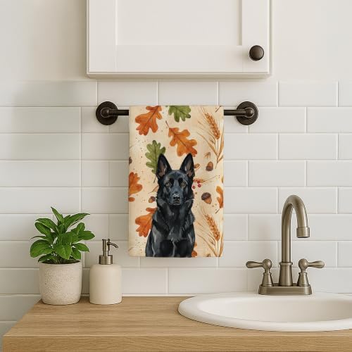 Caroline's Treasures German Shepherd Dogs Kitchen Towel 15x25 in - Image 2