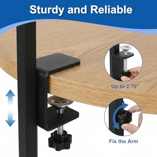 Dog Grooming Arm for Table, Includes Clamp, No-Sit Nooses, Home/Salon Use - Image 5