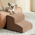 LEXTRO Dog Stairs for Small Dogs, 2-Steps Dog Ramp for Couch, Pet Stairs by LEXTRO