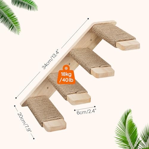HOOBRO 2 Pack Cat Wall Shelves - Image 5