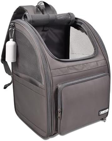 Jespet Pet Backpack Carrier for Small Dog, Soft Car Bed Ideal for Traveling by JESPET