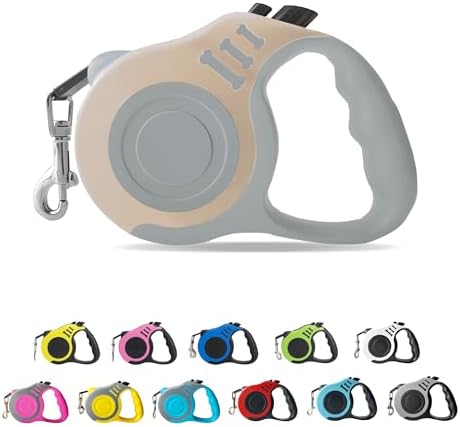 Retractable Dog Leash Automatic Telescopic Tractor Dog Tape by LIEVUIKEN