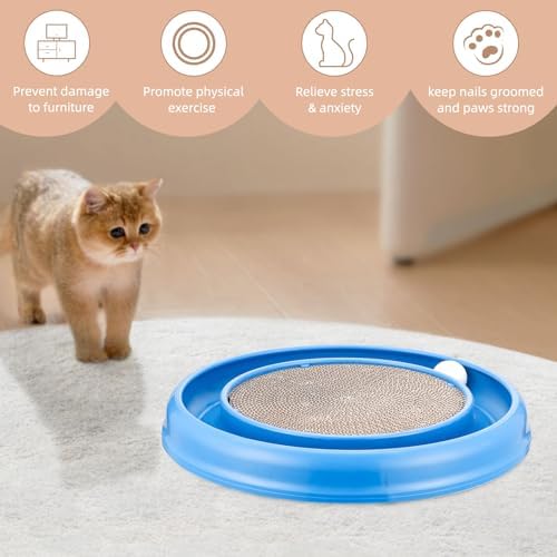 Cat Scratching Board with Track Balls - Image 4