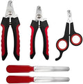 5Pcs Dogs and Cats Grooming Nail Clippers Kit Pet Claws Nail Clipper Trimmers by DAOGUAUNG