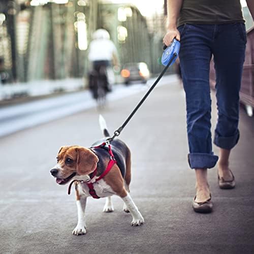 Idepet Heavy Duty Retractable Dog Leash Steel Chain 16ft Pet Leashes - Image 6