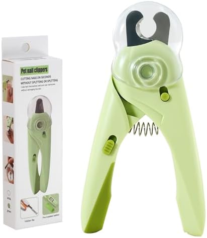 Pet Nail Clipper with Light for Cats & Small Dogs Puppies, Ultra Bright LED to by IPTPAS