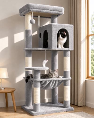 Globlazer Cat Tree Tower with Scratching Post by Globlazer