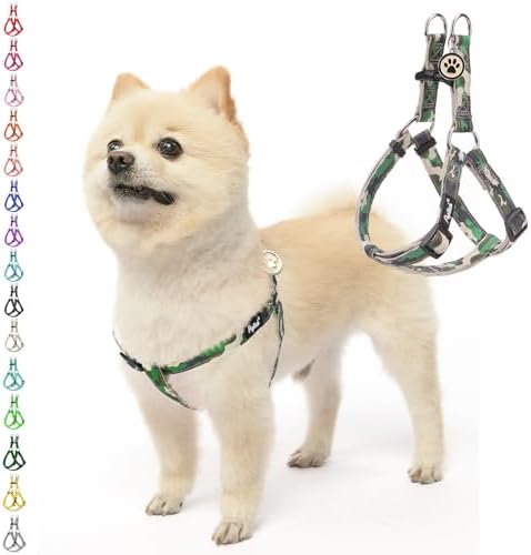 PUPTECK No Pull Dog Harness Medium Sized Step-in Adjustable Puppy Vest by PUPTECK