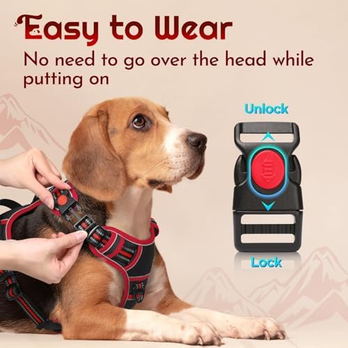 Eagloo Dog Harness No Pull for Medium Dogs, Easy On & Off - Image 2