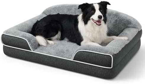 Orthopedic Dog Bed for Medium Dogs by TRAHOME