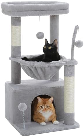 PEQULTI 4-in-1 Cat Activity Tree by PEQULTI