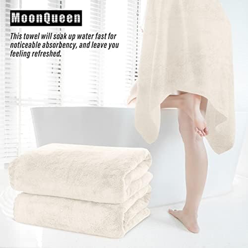 MOONQUEEN 2 Pack Premium Bath Towel Set - Image 7
