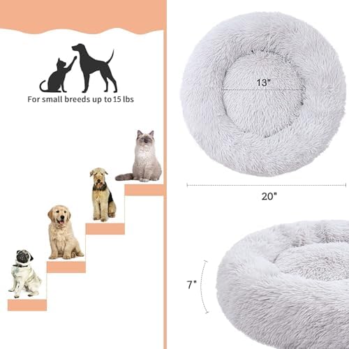 Fluffy Calming Cat Beds for Indoor Cats - Image 5