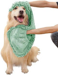 Dog Towel for Drying Dogs, Absorbent Microfiber Bath Towel, Hand Pockets by MakeyourGuestD%C3%A9corAmazing