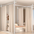 Room Divider for Room Separation, 4-10ft 28-209inch Adjustable Temporary by homefurnishing
