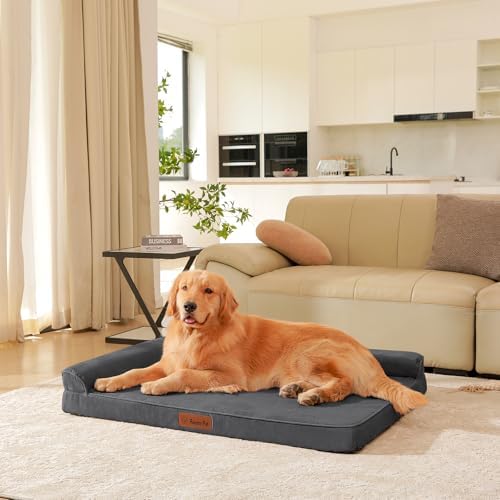 Rainmr Microsuede Dog Bed for Small & Medium Dogs - Image 2
