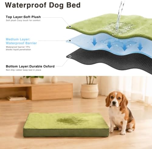 NUPIDA Waterproof XL Extra Large Dog Crate Bed - Image 4