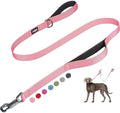Fida Heavy Duty Dog Leash for Medium Large Dogs, 4 FT, Dual Padded Handles by Fida