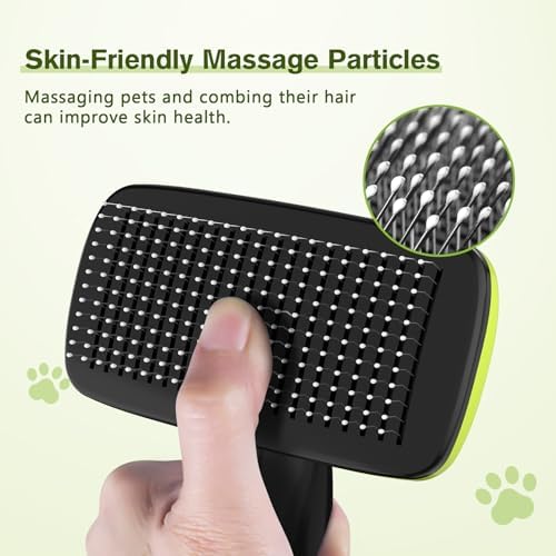 Pecute Skin Friendly Self-Cleaning Slicker Brush - Image 3