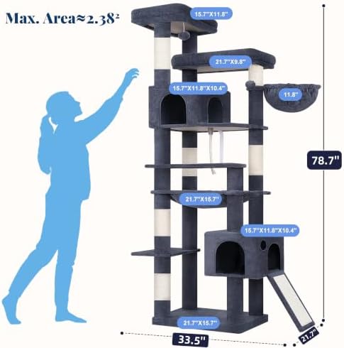 Hey-brother Cat Tree Tower - Image 2