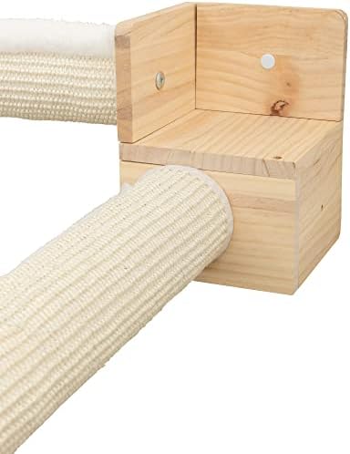 Trixie Cat Wall Furniture Set 6-7pc Cat Climbing Wall Set - Image 5