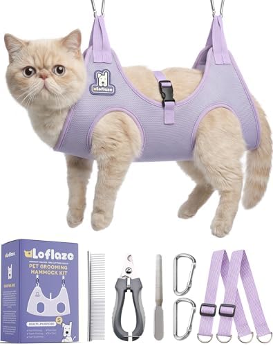 Loflaze Dog Grooming Hammock Harness by Loflaze