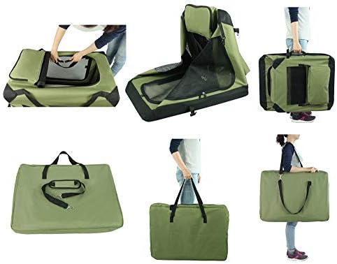 EliteField 3-Door Soft Dog Crate - Image 4