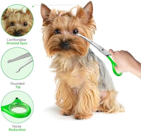 Rounded dog grooming scissors Professional - Image 5