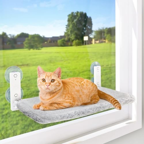 AMOSIJOY Foldable Cat Window Perch by AMOSIJOY