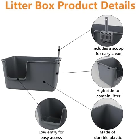 Extra Large Kitty Litter Box - Image 3