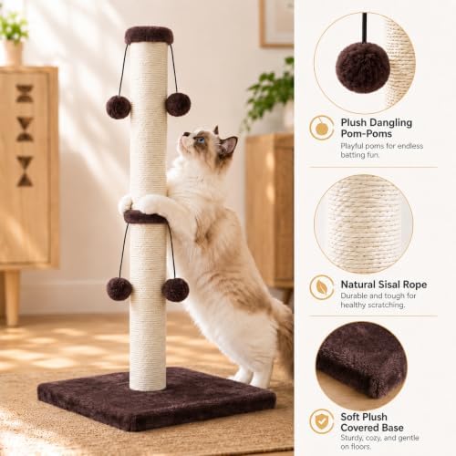 Dimaka Cat Scratching Post, Cat Scratcher - Image 3