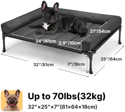 Veehoo Outdoor Elevated Dog Bed - Image 2