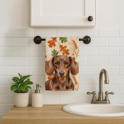 Caroline's Treasures Dachshund Dogs Kitchen Towel 15x25 in - Image 2
