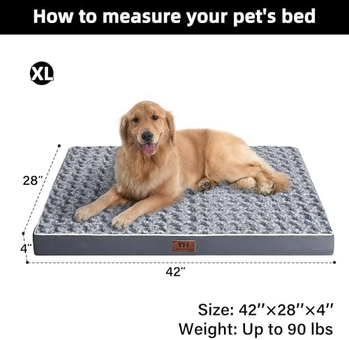 WESTERN HOME WH Orthopedic XL Dog Bed Extra Large Washable Pet Bed - Image 6