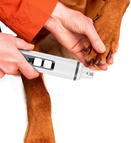 Electric Pet Nail Grinder with LED USB Charging - Image 2