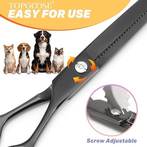 7.5" Dog Grooming Scissor - Image 3