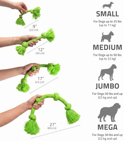 Playology Tug Rope Dog Toys for Large Dogs - Image 5