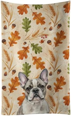 Caroline's Treasures French Bulldog Dogs Kitchen Towel 15x25 in by CarolinesTreasures