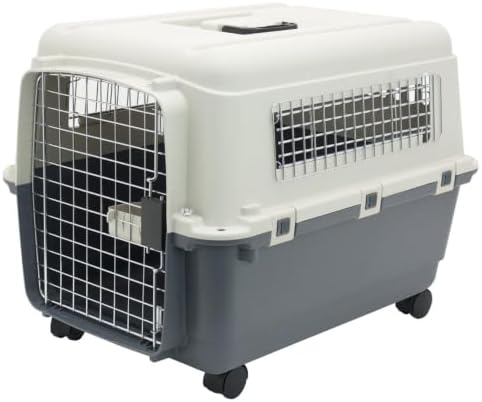 SportPet Airline Compliant MEDIUM 26.5" Travel Dog Kennel-Durable Plastic - Image 2