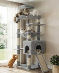 Heybly 64.2" Heavy-Duty Cat Tree by HEYBLY