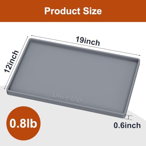19" x 12" Extra Thick Silicone Mat Waterproof - Image 7