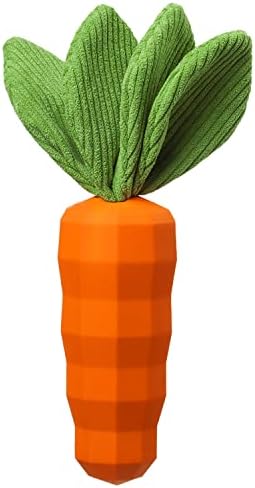 MewaJump Dog Chew Toys for Aggressive Chewers, Rubber Squeaky Dog Toys by MEWAJUMP