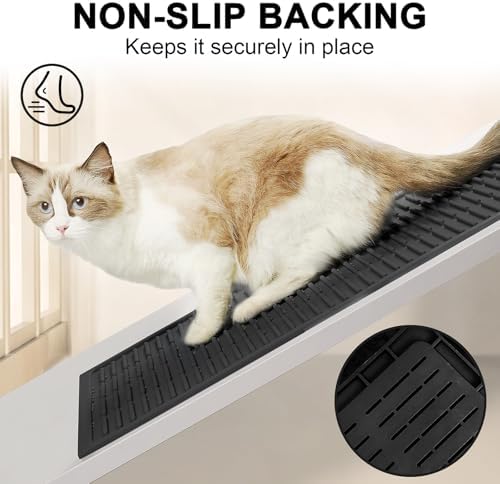 Heavy-Duty Cat Litter Mat: 10, 000 Scratch Motions Tested - Image 6