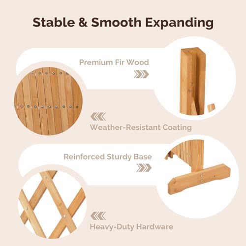 VINGLI 2Pcs Expandable Garden Fence - Image 3