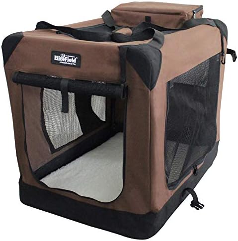 EliteField 3-Door Soft Dog Crate by EliteField
