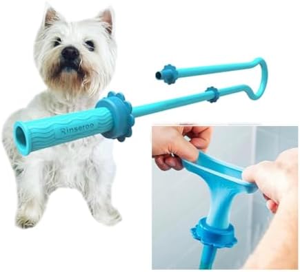Rinseroo Dog Spot Washer – 6ft Slip-On Shower Hose by Rinseroo