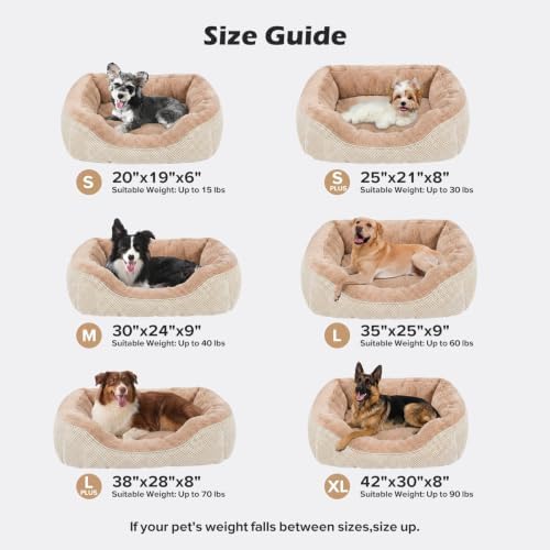 INVENHO Large Dog Bed, Washable Orthopedic Warming Soft Sleeping Durable - Image 6