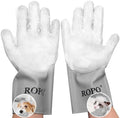 ROPO silicone gloves for pet grooming, and massage by Petsupplies